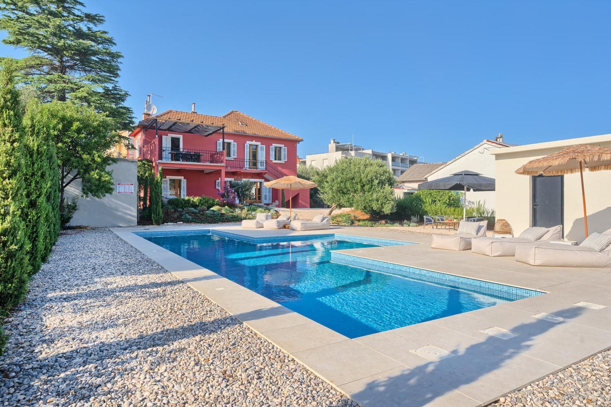 Hvar Luxury Villa And Pool With View In Heart Of Stari Grad Stari Grad  Luaran gambar