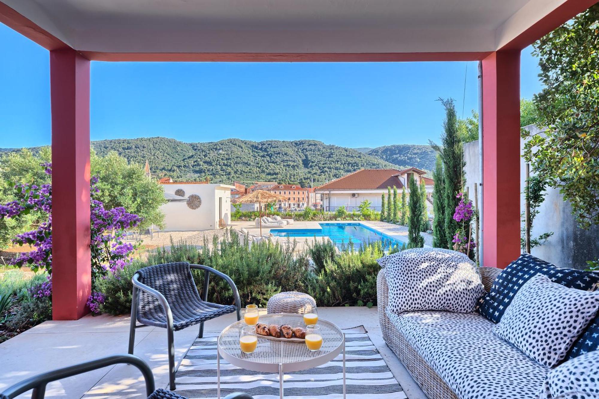 Hvar Luxury Villa And Pool With View In Heart Of Stari Grad Stari Grad  Luaran gambar